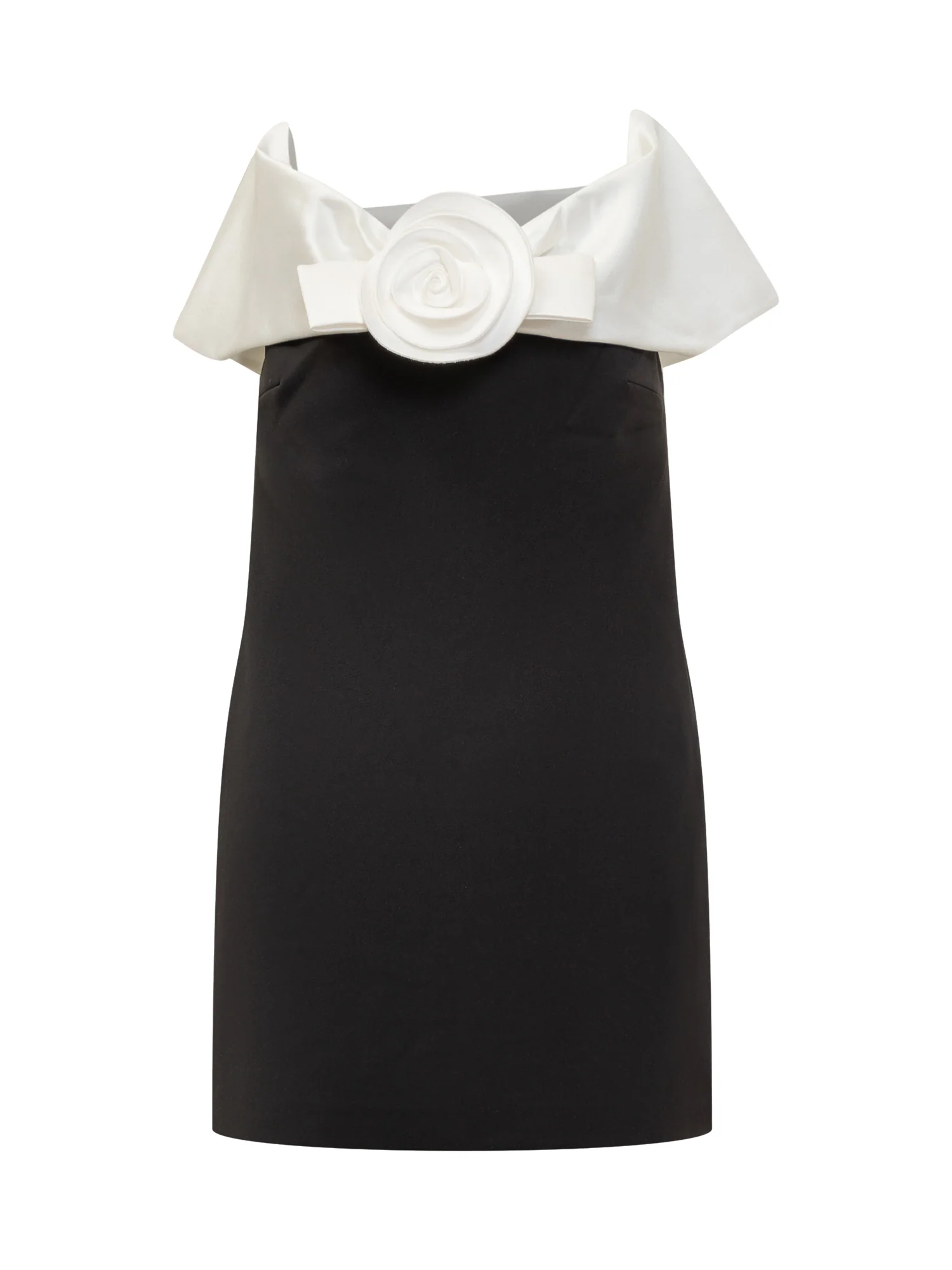 Abito Corto Con Fiore - Image 4