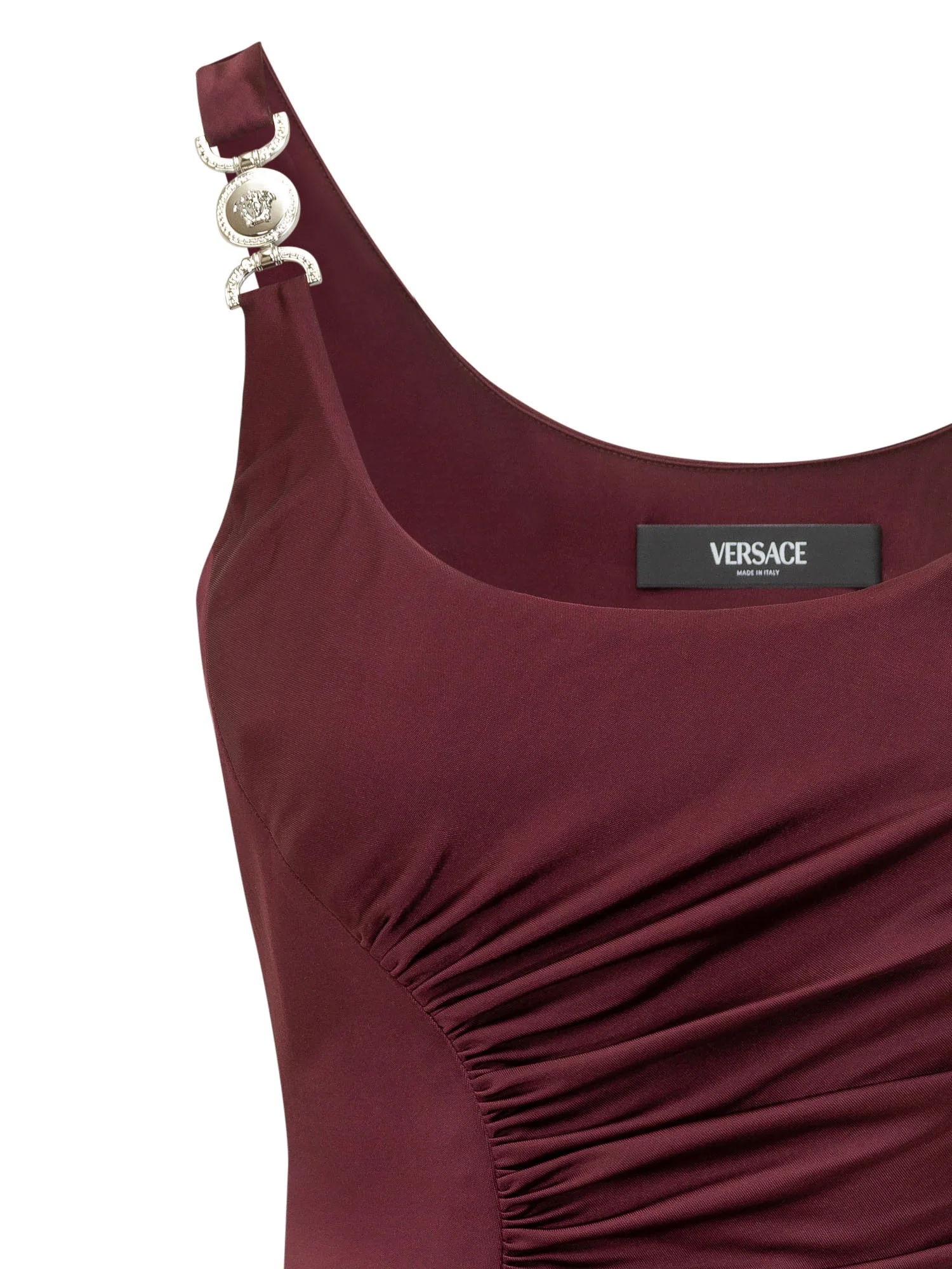 Abito Midi In Jersey Drappeggiato - Image 4